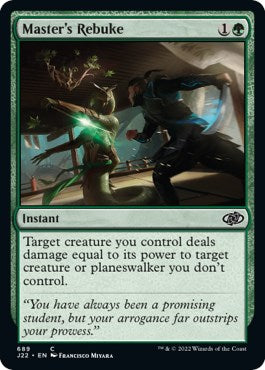 Master's Rebuke [J22 - 689]