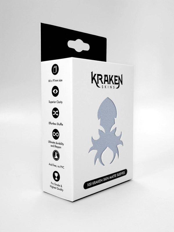 Kraken Skins Slate Gray Matte Sleeves