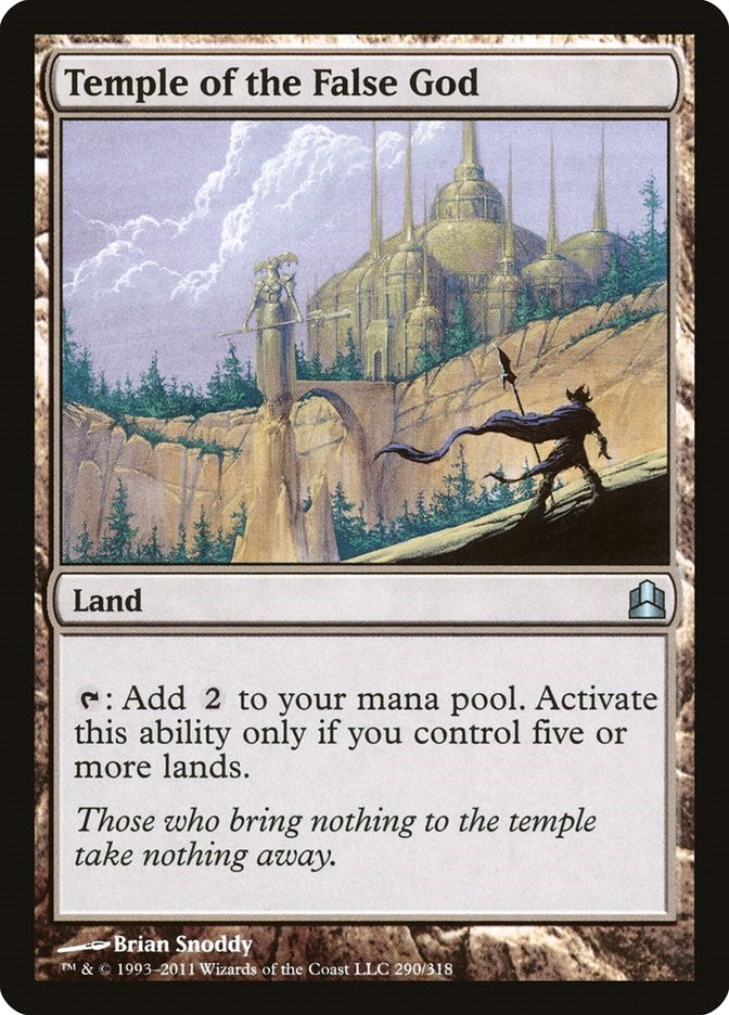 Temple of the False God [CMD - 290]