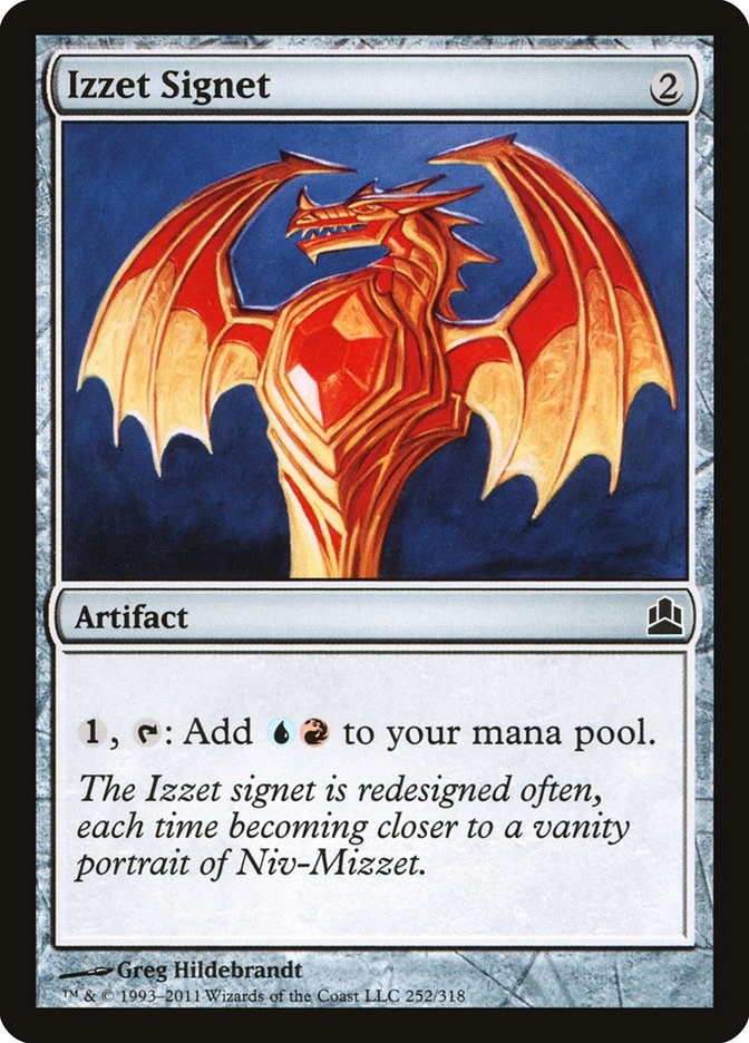 Izzet Signet [CMD - 252]