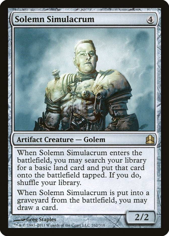 Solemn Simulacrum [CMD - 262]