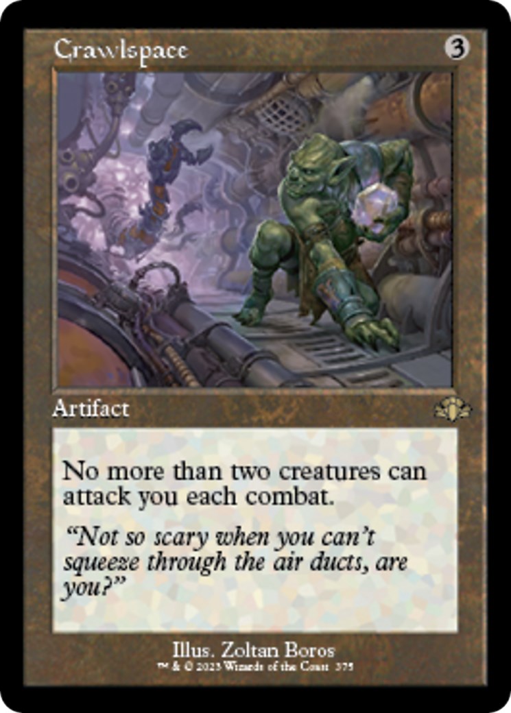 Crawlspace (Retro Frame) [DMR - 375]
