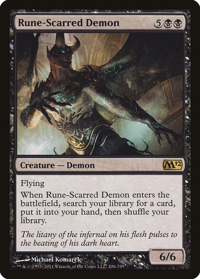 Rune-Scarred Demon [M12 - 106]