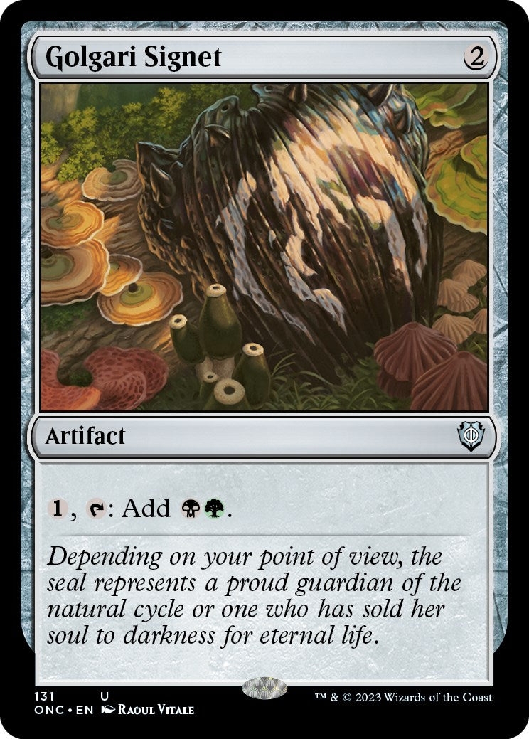 Golgari Signet [ONC - 131]