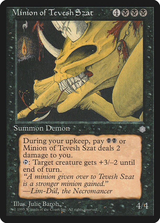 Minion of Tevesh Szat [ICE - 151]