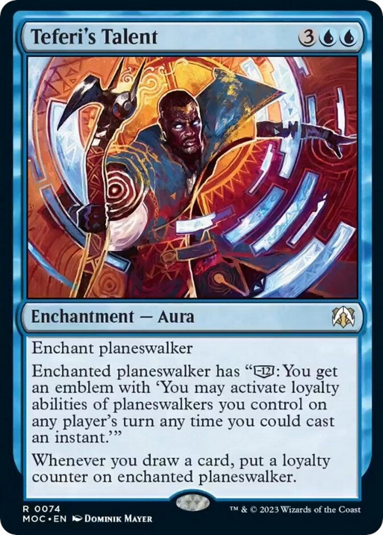 Teferi's Talent [MOC - 74]
