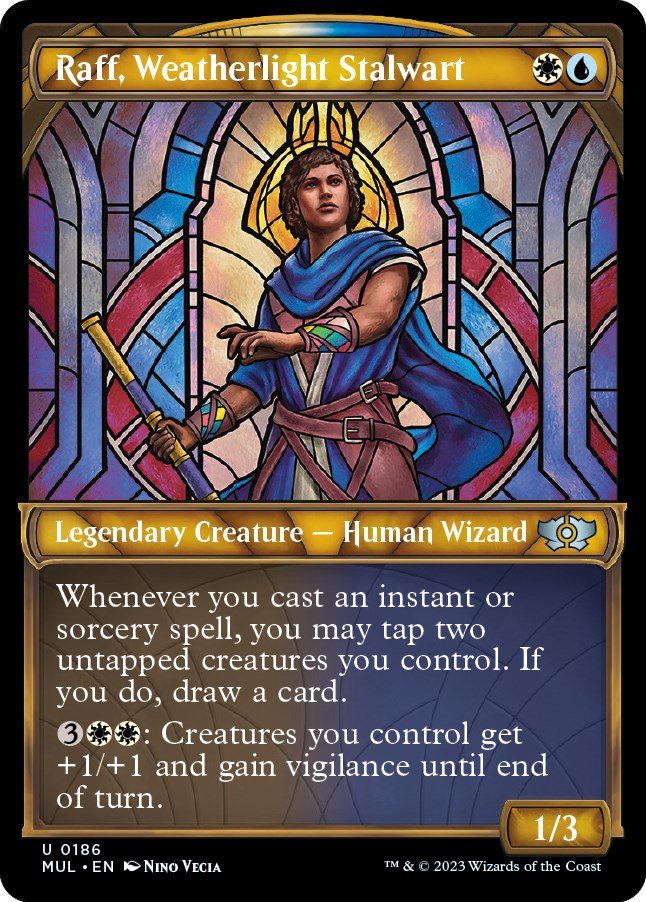 Raff, Weatherlight Stalwart (Halo Foil) [MUL - 186]