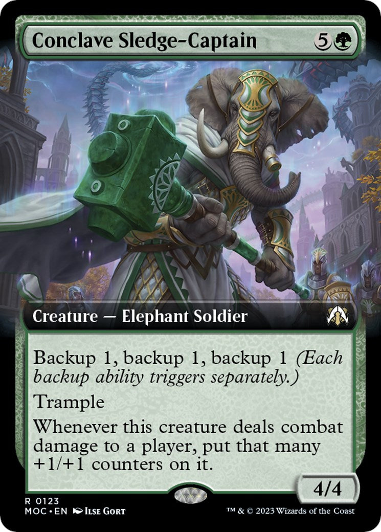 Conclave Sledge-Captain (Extended Art) [MOC - 123]