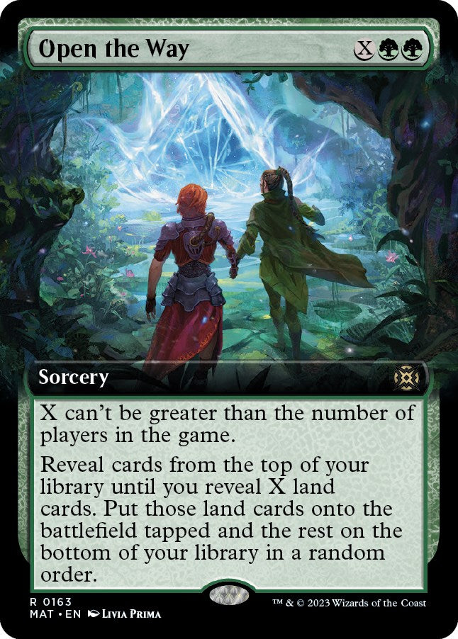 Open the Way (Extended Art) [MAT - 163]