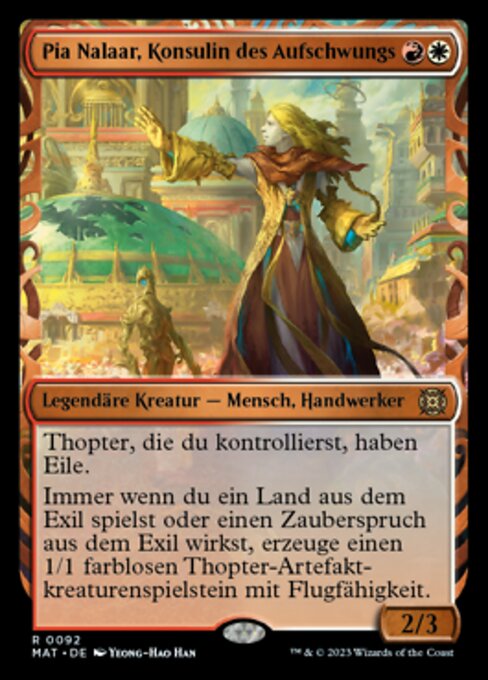 Pia Nalaar, Consul of Revival (Showcase) [MAT - 92]