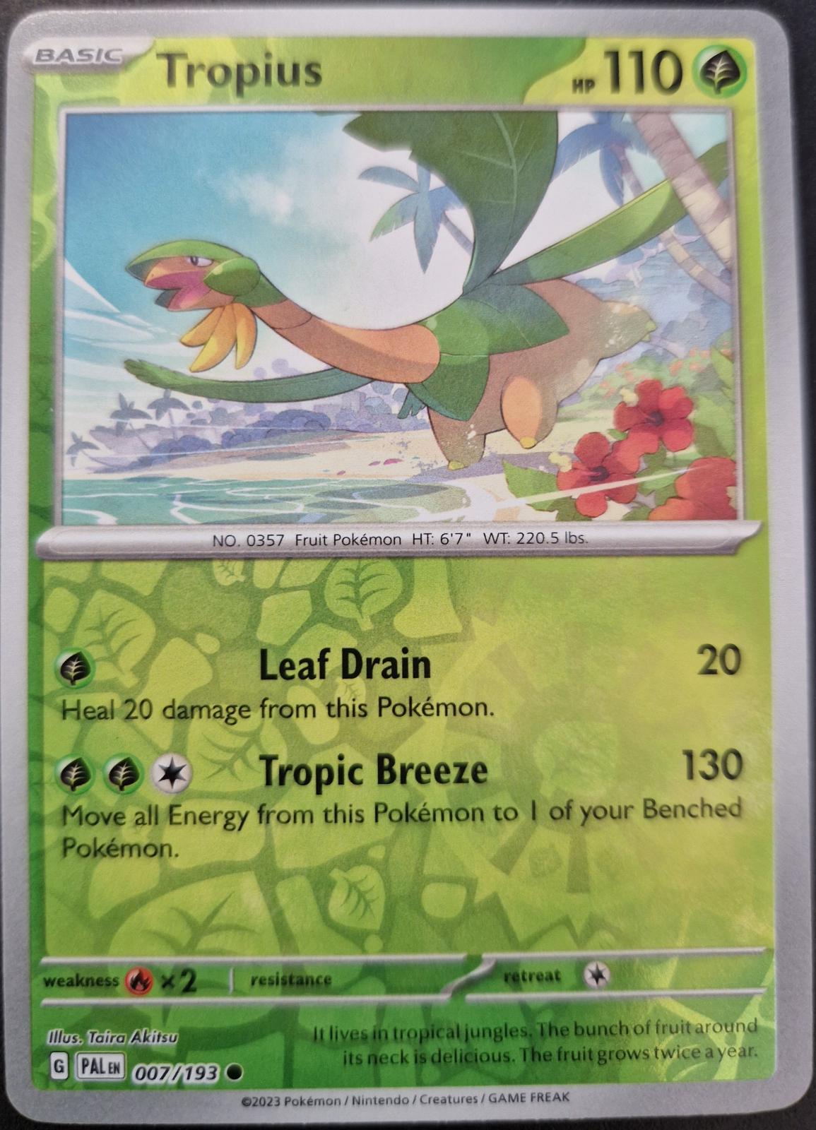 Tropius - 007/193 [PAL]