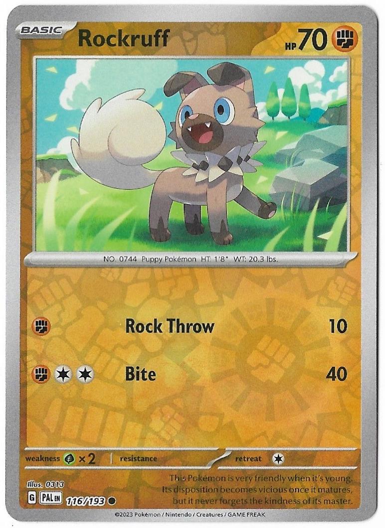 Rockruff [PAL - 116/193]