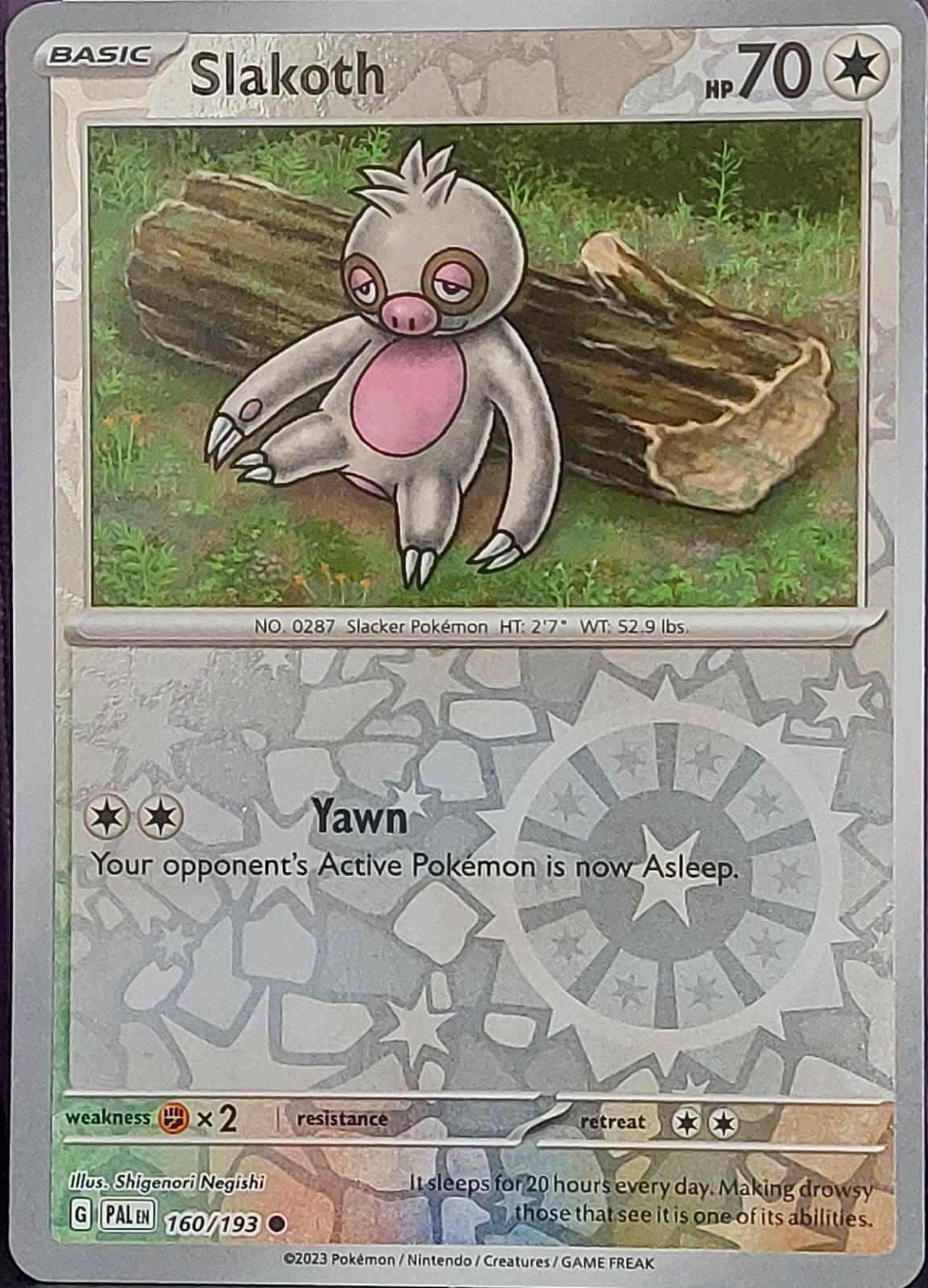 Slakoth [PAL - 160/193]