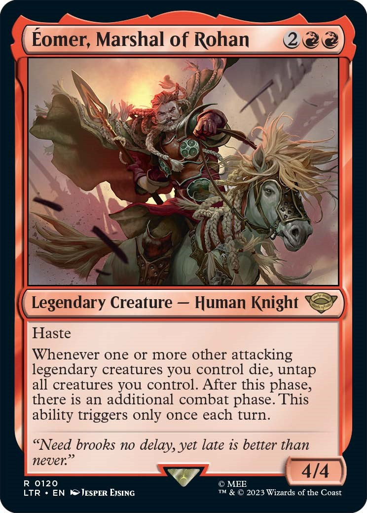 Eomer, Marshal of Rohan [LTR - 120]