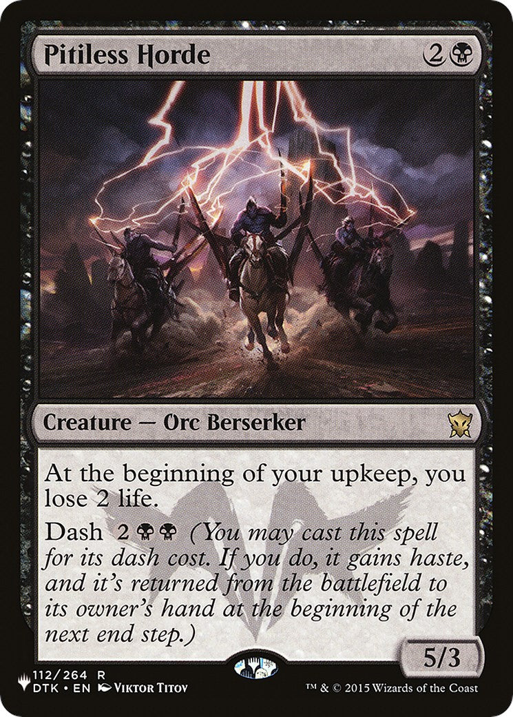 Pitiless Horde [LIST - 112/264]