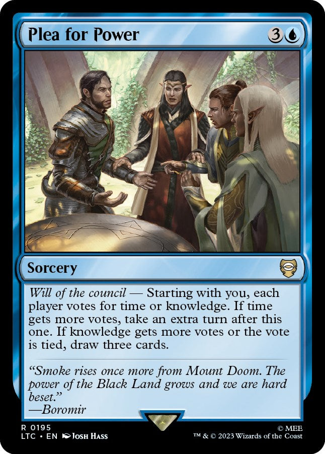 Plea for Power [LTC - 195]
