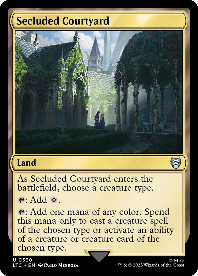 Secluded Courtyard [LTC - 330]