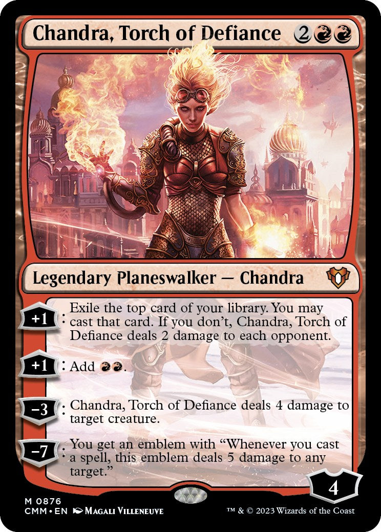 Chandra, Torch of Defiance [CMM - 876]