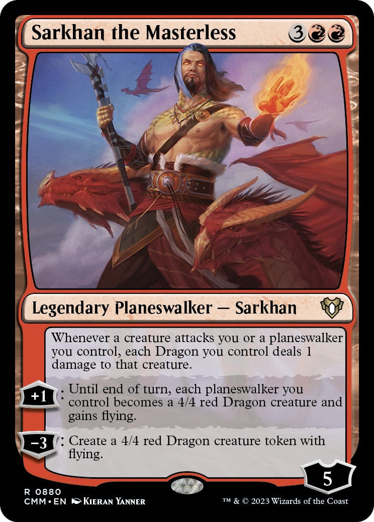 Sarkhan the Masterless [CMM - 880]