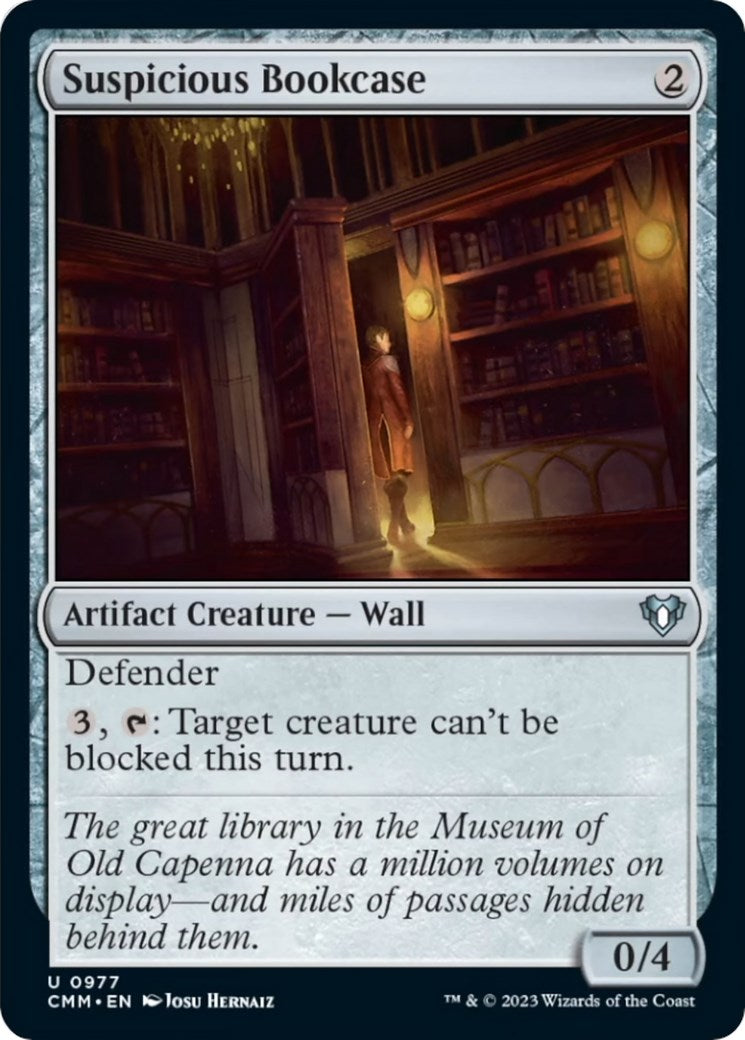 Suspicious Bookcase [CMM - 977]