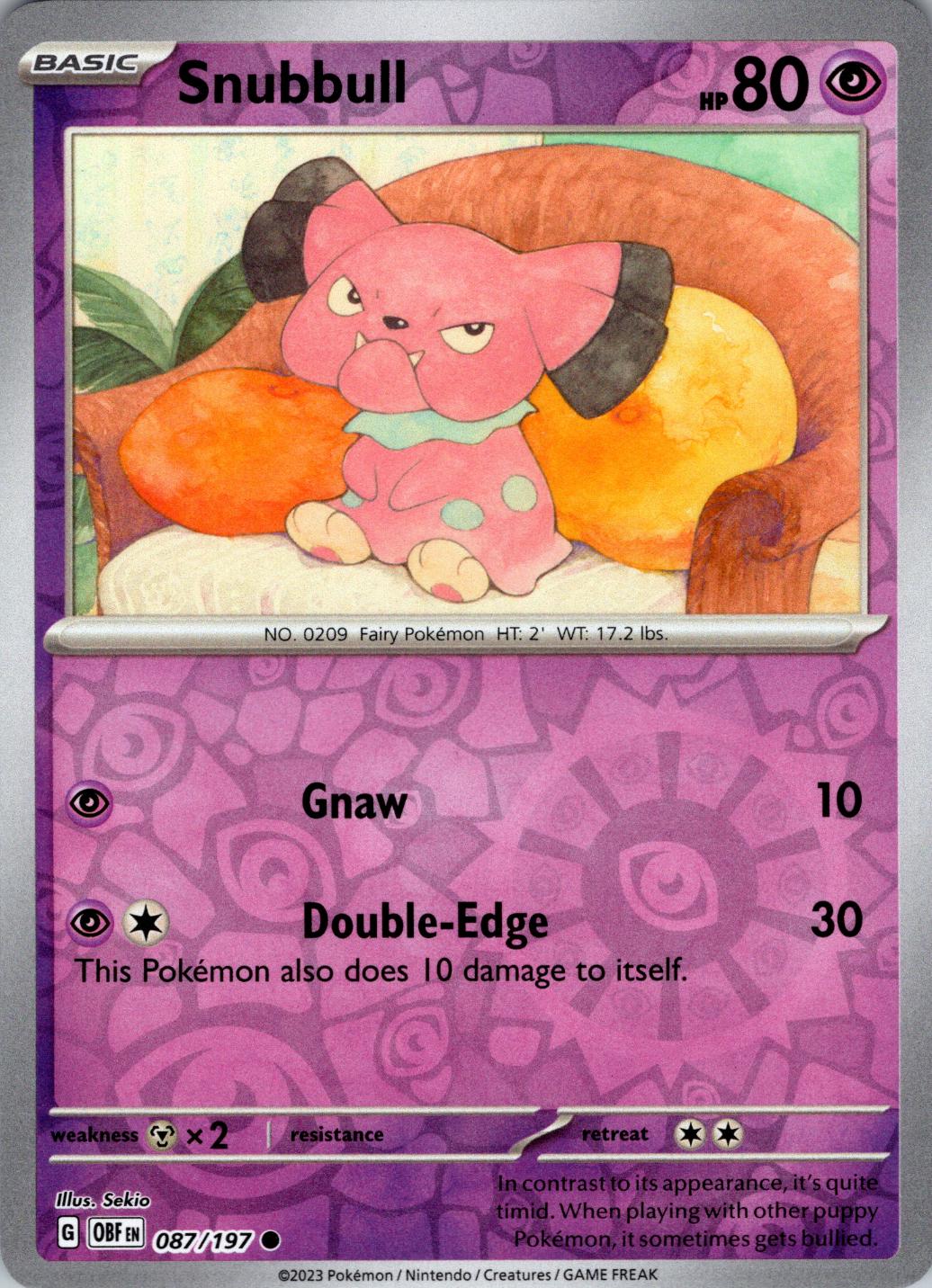 Snubbull [OBF - 087/197]