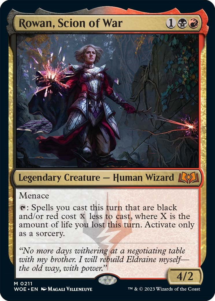 Rowan, Scion of War [WOE - 211]