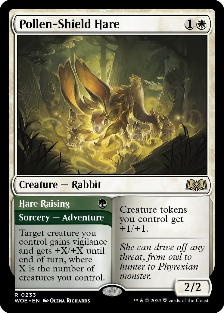 Pollen-Shield Hare [WOE - 233]
