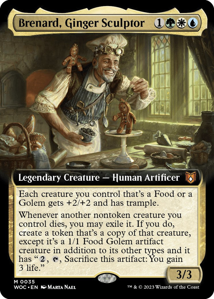 Brenard, Ginger Sculptor (Extended Art) [WOC - 35]