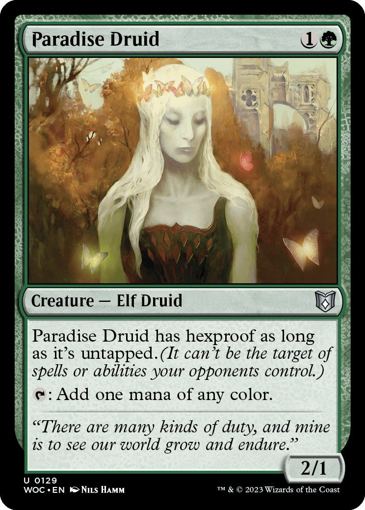 Paradise Druid [WOC - 129]