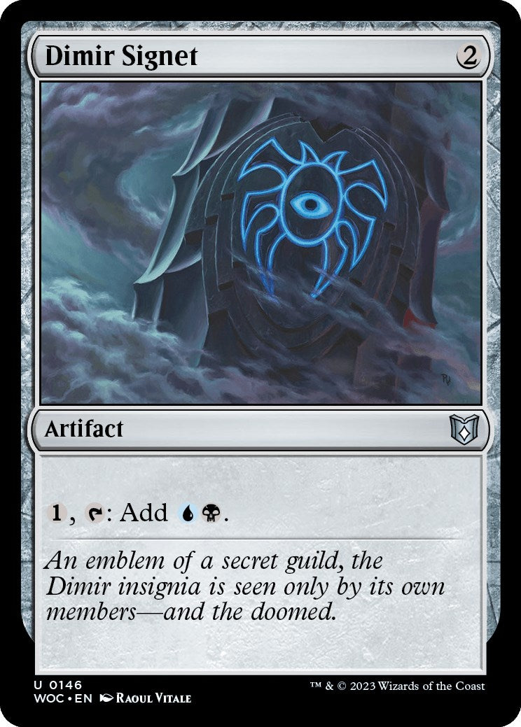 Dimir Signet [WOC - 146]