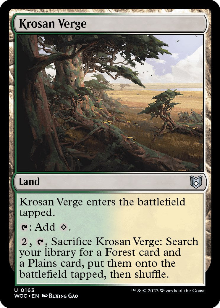 Krosan Verge [WOC - 163]