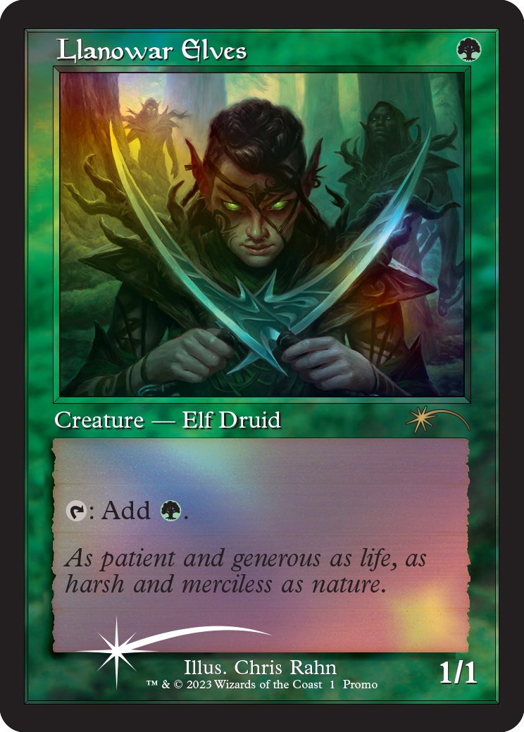 Llanowar Elves (Retro Frame) [MEDIA - 1]