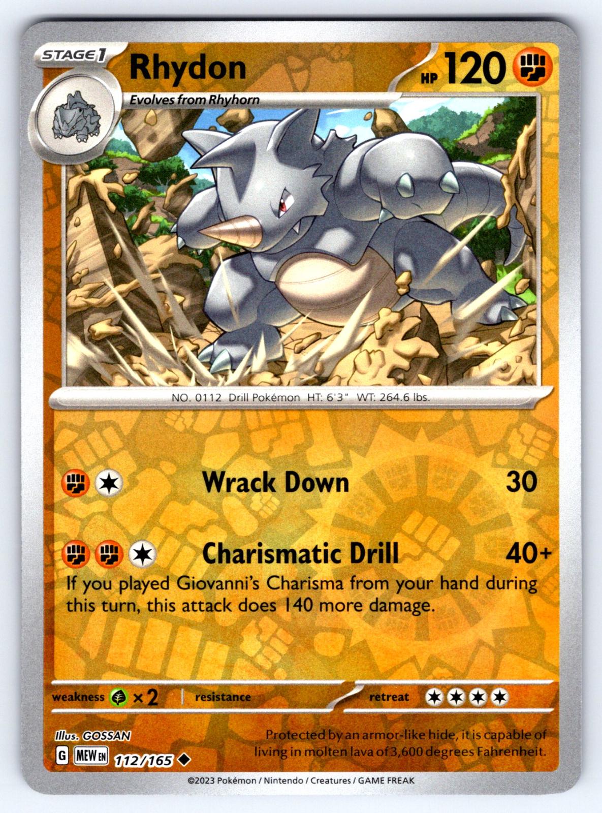 Rhydon [MEW - 112/165]