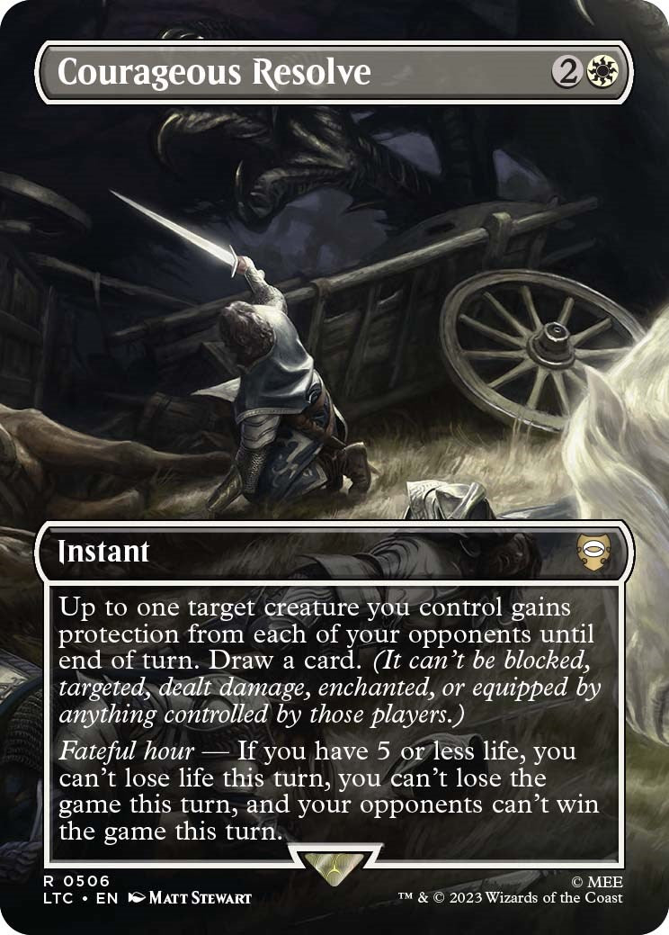 Courageous Resolve (Borderless) [LTC - 506]