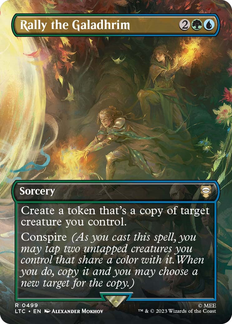 Rally the Galadhrim (Borderless) [LTC - 499]