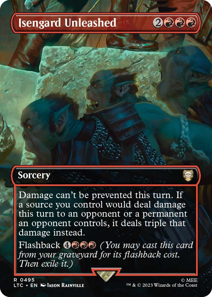 Isengard Unleashed (Borderless) [LTC - 495]