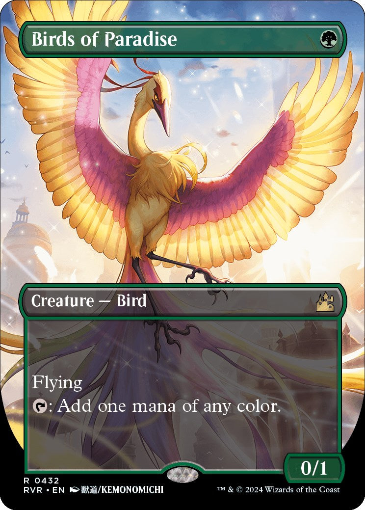 Birds of Paradise (Anime Borderless) [RVR - 432]