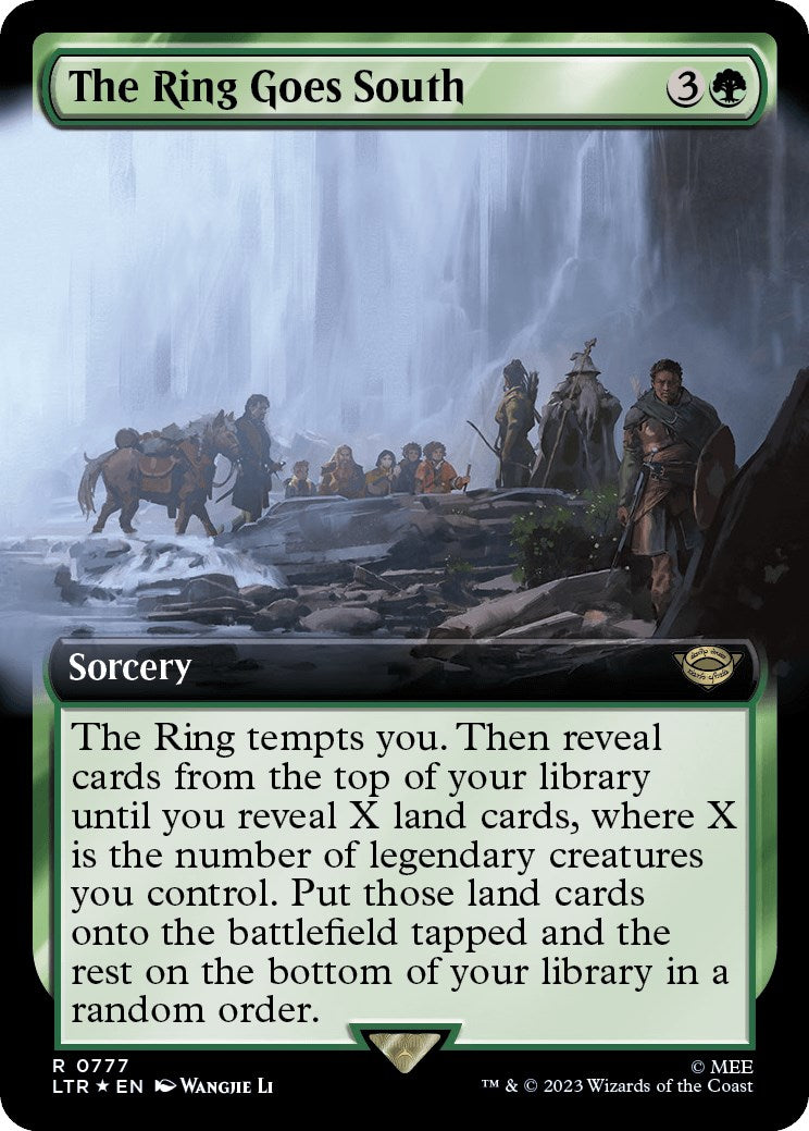 The Ring Goes South (Extended Art) (Surge Foil) [LTR - 777]