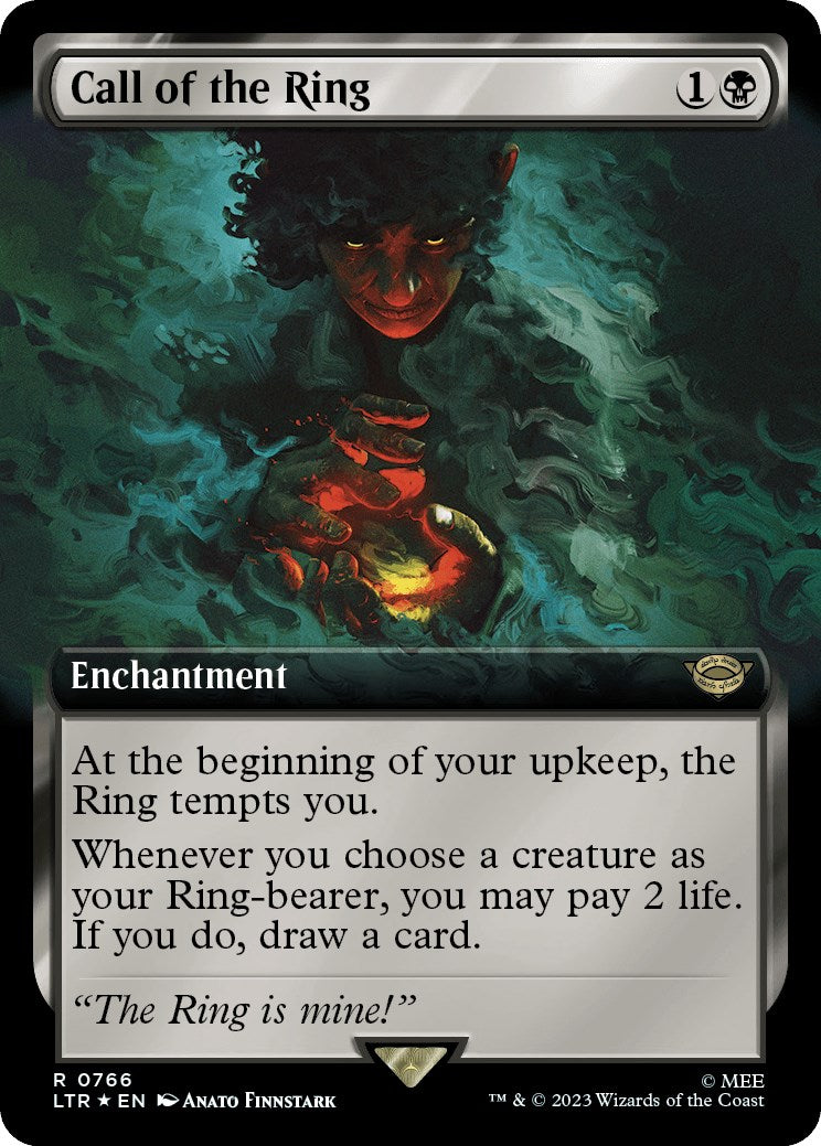 Call of the Ring (Extended Art) (Surge Foil) [LTR - 766]