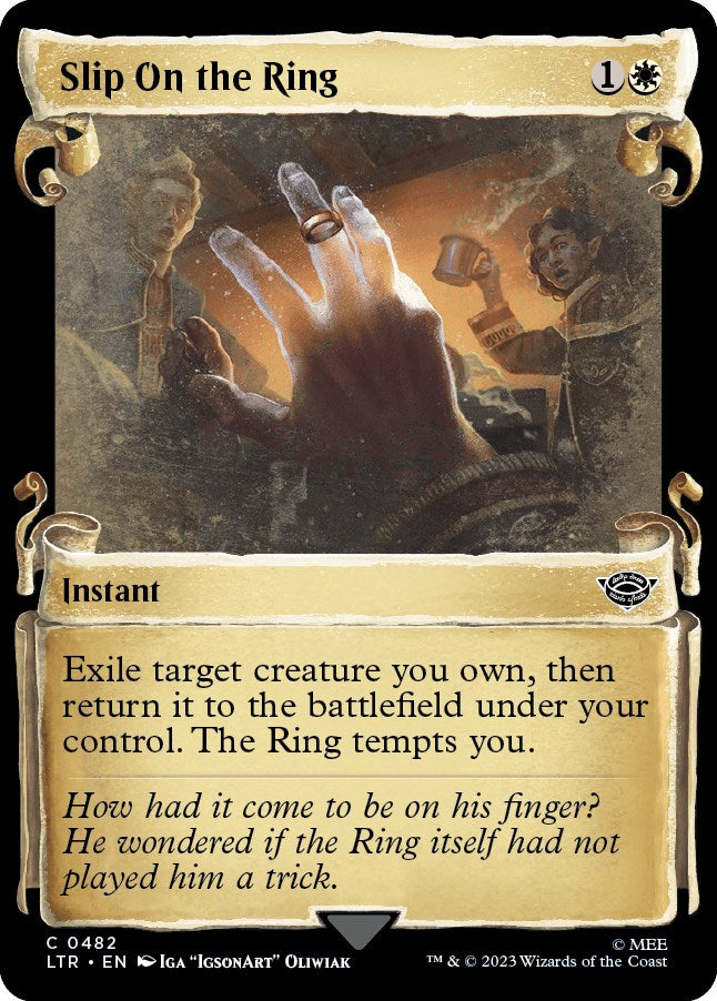 Slip on the Ring (Showcase Scrolls) [LTR - 482]