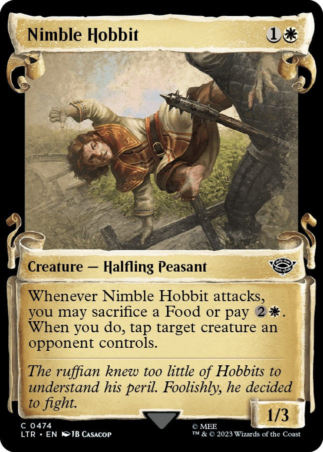 Nimble Hobbit (Showcase Scrolls) [LTR - 474]