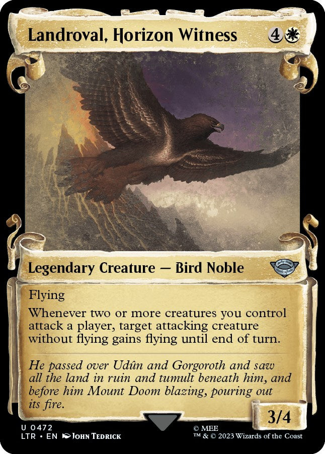 Landroval, Horizon Witness (Showcase Scrolls) [LTR - 472]