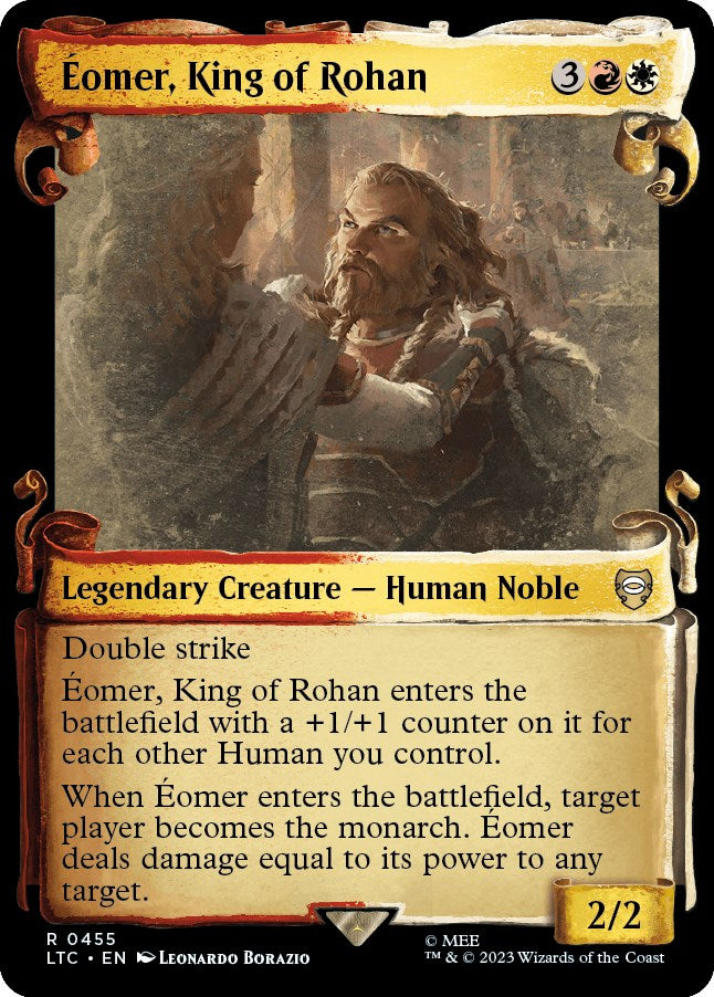 Eomer, King of Rohan (Showcase Scrolls) [LTC - 455]
