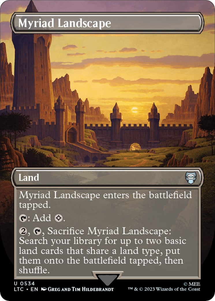 Myriad Landscape (Borderless) [LTC - 534]