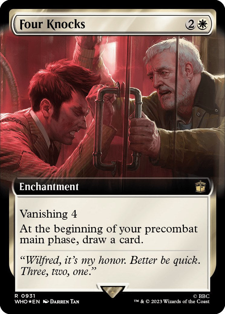 Four Knocks (Extended Art) (Surge Foil) [WHO - 931]