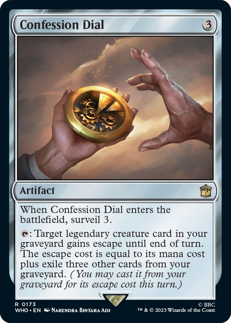 Confession Dial [WHO - 173]