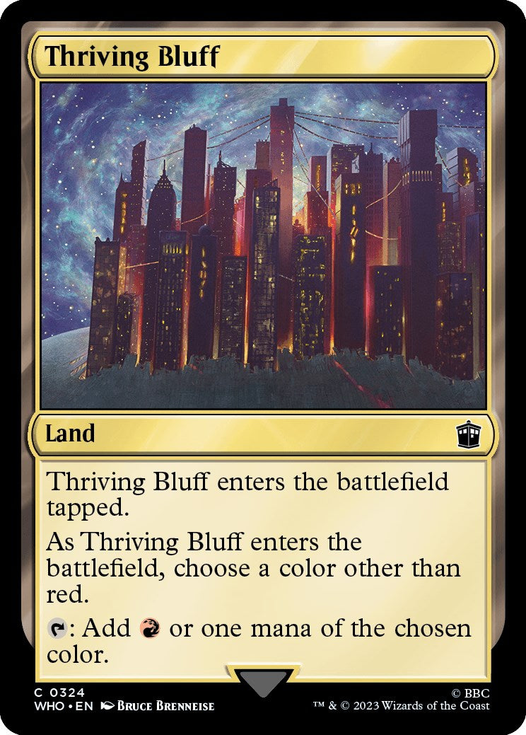 Thriving Bluff [WHO - 324]