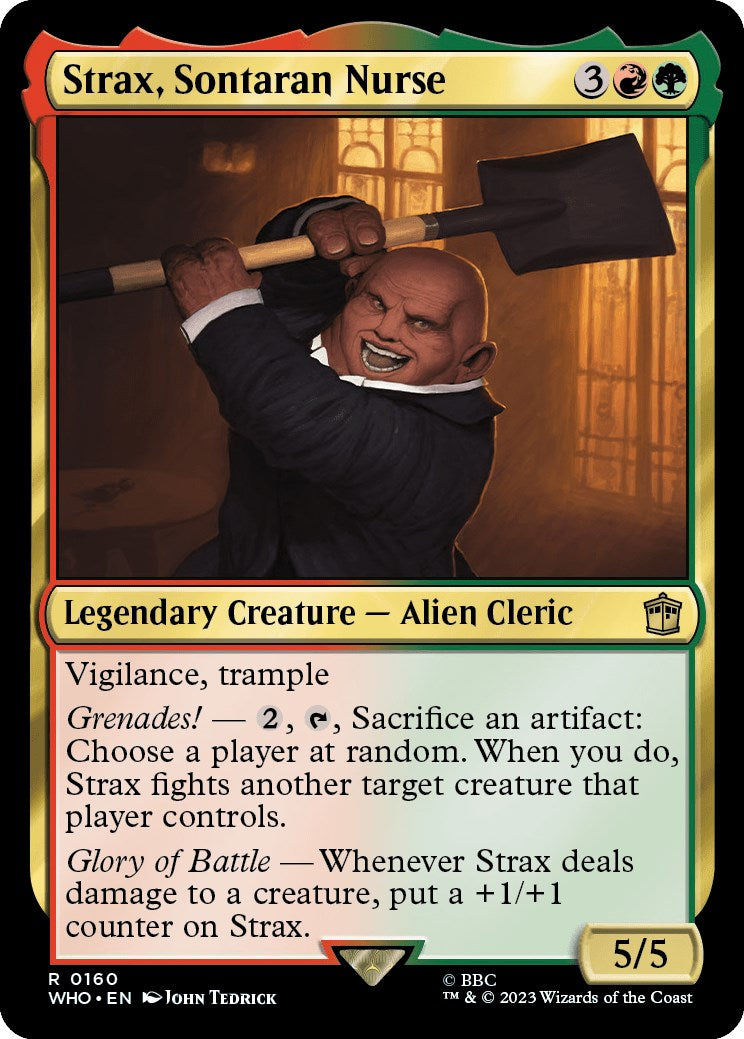 Strax, Sontaran Nurse [WHO - 160]