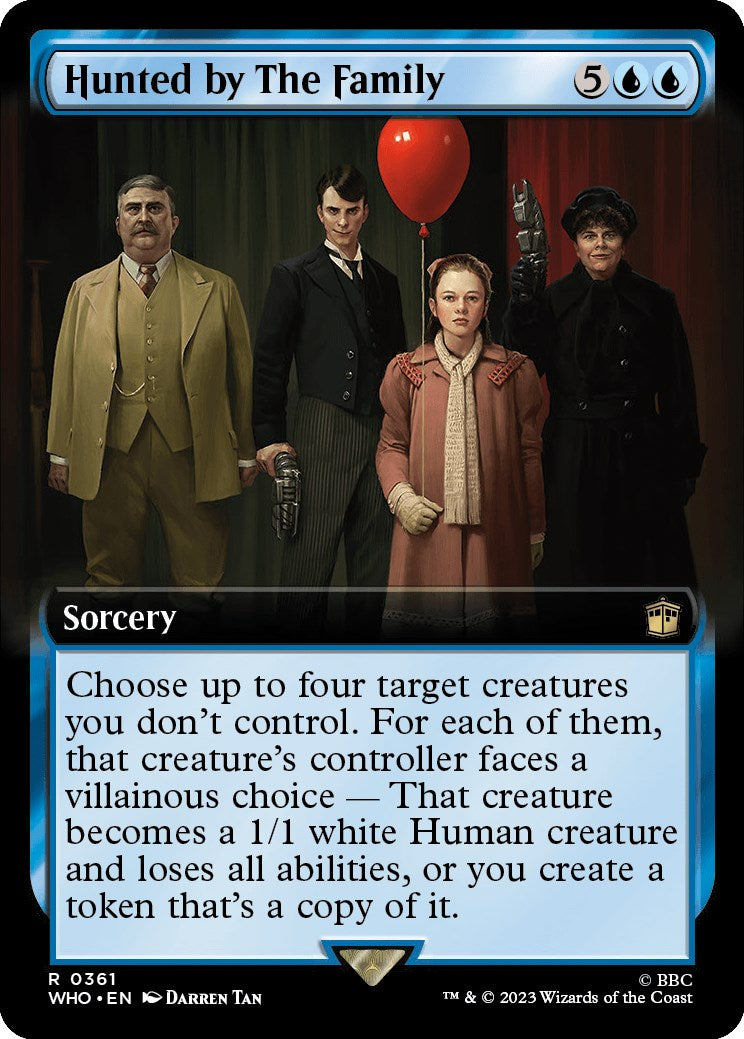 Hunted by The Family (Extended Art) [WHO - 361]