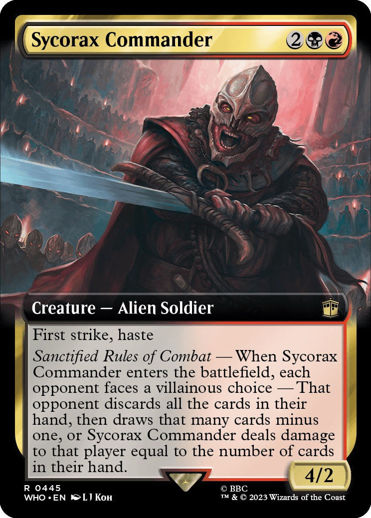 Sycorax Commander (Extended Art) [WHO - 445]